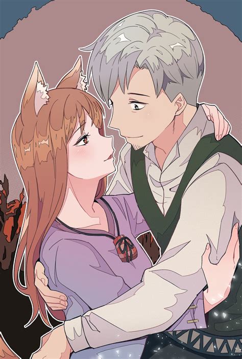 Holo And Craft Lawrence Spice And Wolf Drawn By Nivearich Danbooru