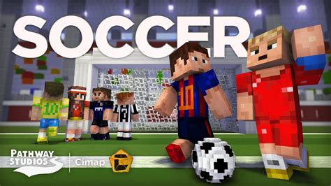 Soccer Minecraft Marketplace Play Soccer In Minecraft Youtube