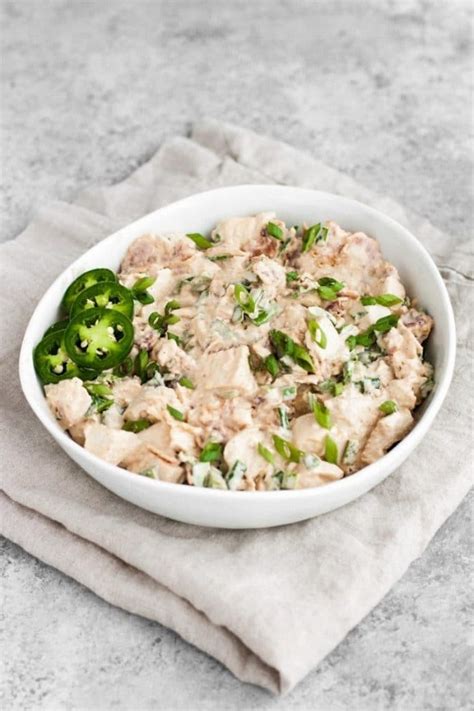 Maybe you would like to learn more about one of these? Jalapeño Popper Chicken Salad | Recipe | Real Balanced