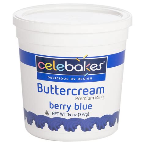Berry Blue Buttercream Icing High Quality Great Tasting Baking