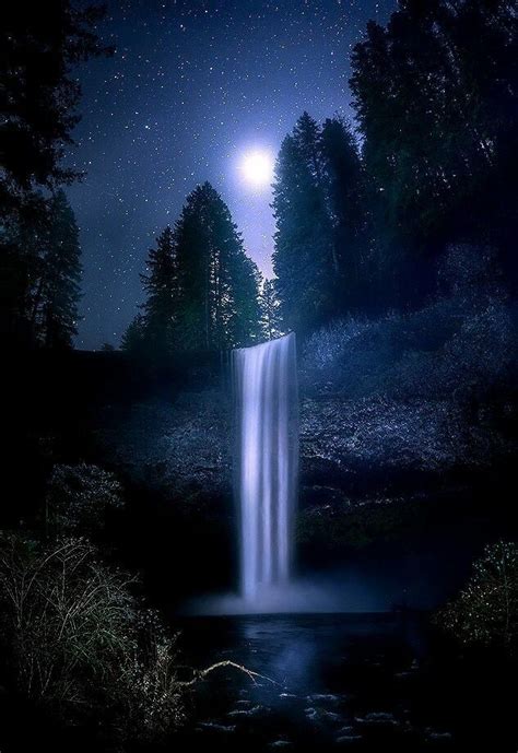 Rosemary Steven On Twitter Waterfall Landscape Night Sky Photography