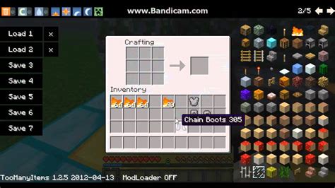 Minecraft Wcreativity How To Make A Chain Armor Youtube