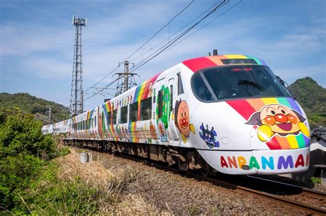 anpanman trains shikoku tours