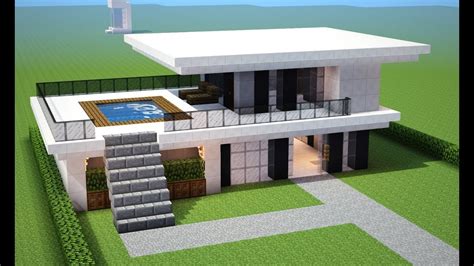 Casa Moderna Minecraft Pequeña - Casa Nueva Idea