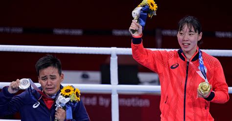 Irie Becomes Japans First Woman Champion In Olympic Boxing