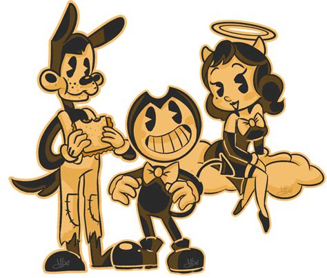 pin de ku en bendy and the ink machine bendy y la máquina de tinta dibujos y bendy y boris