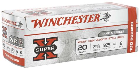 Winchester Ammo We Gtvp Super X Xpert High Velocity Gauge Oz Shot Bx Cs