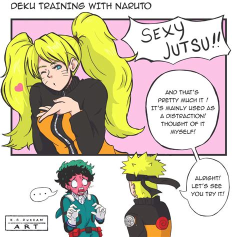 Deku Meets Naruto