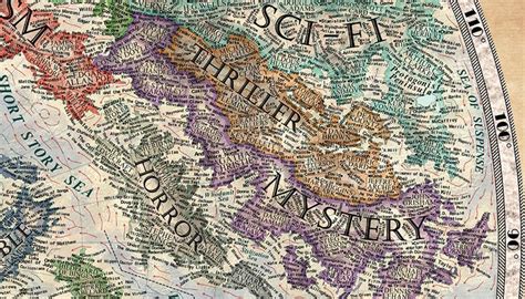 Este Impresionante Mapa Literario Lo Ha Hecho Un Estudiante De 17 Años