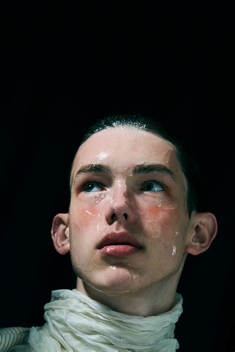 Flacon Magazine Male Make Up On Behance Portrait Portrait