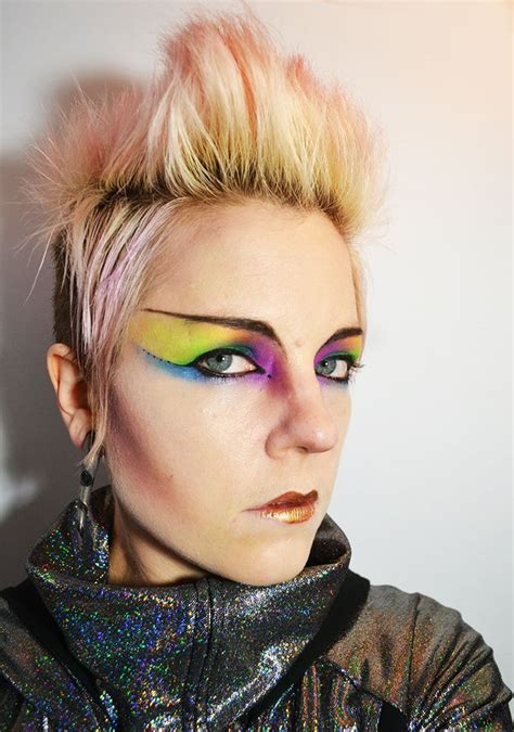 Awesome 80s Neon Punk By Blogsmakeup Monday