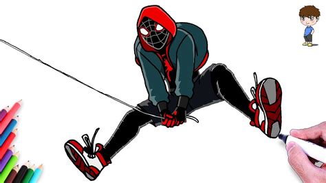 Como Dibujar Hombre Araña Paso a Paso - Dibujos de Spider ...