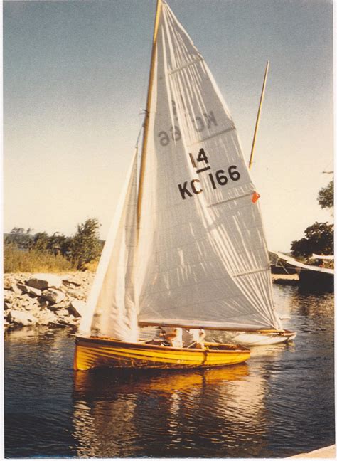 Classic International 14 Dinghy Four Early Canadian 14s