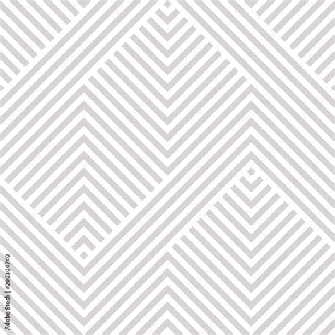 Vector Geometric Seamless Pattern Modern Texture With Lines Stripes