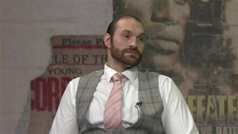 Tyson Fury Promises To Clean Out Heavyweight Division Get Rid Of Bum