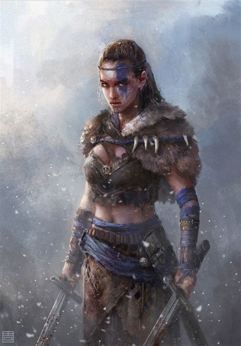 Celt Princess Viking Warrior Woman Barbarian Woman Warrior Woman