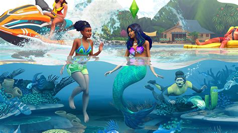 The Sims 4 How To Become A Mermaid In Island Living Gamerevolution