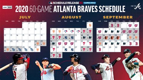 This app is not endorsed by or affiliated with major league baseball or the atlanta braves. MLB reveals 2020 schedule with opening night doubleheader ...