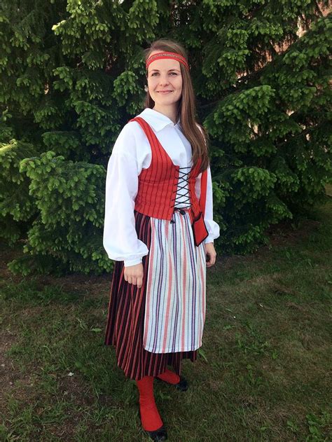 Anjalan Kansallispuku Traditional Outfits Finnish Costume Folk Costume