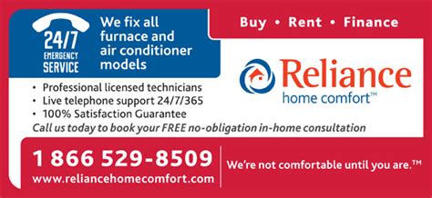 Reliance Home Comfort Canpages