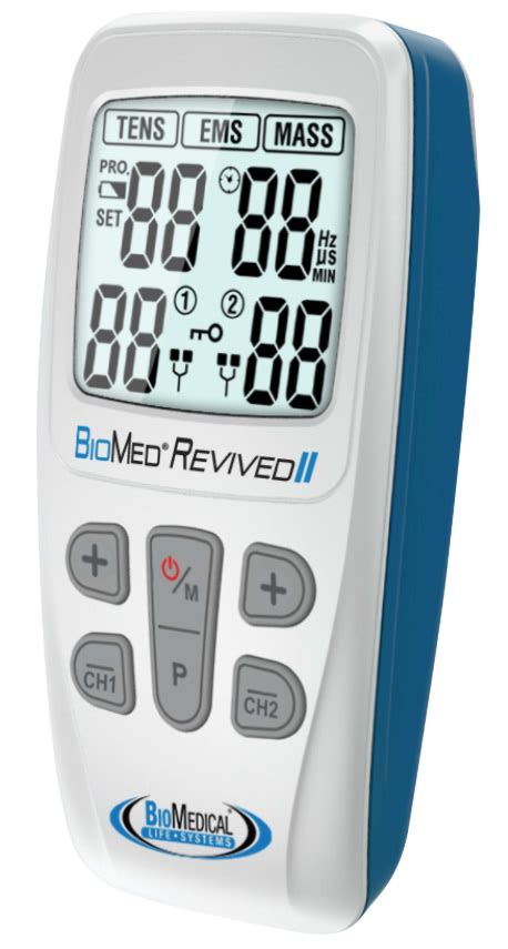 Revived Ii Tensems Combination Pain Reliever Muscle Stimulator And