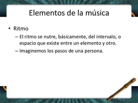 Elementos De La Música
