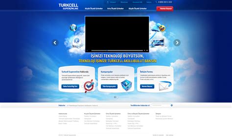Turkcell Superonline Kurumsal Website On Behance