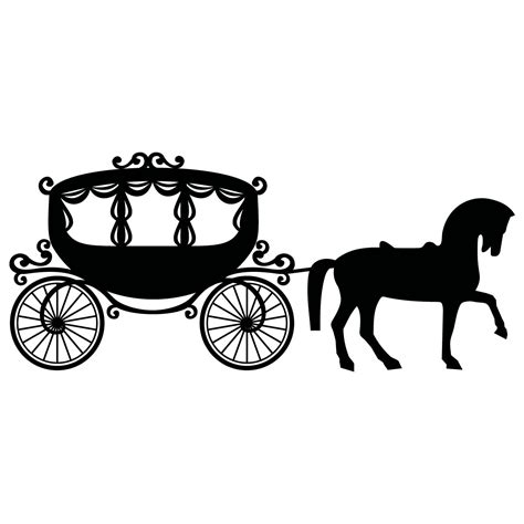 Free Horse And Carriage Silhouette Download Free Horse And Carriage