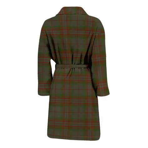 Scottish Gray Clan Tartan Bathrobe