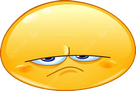 Upset Emoticon Smilies Annoyed Sign Vector Smilies Annoyed Sign Png