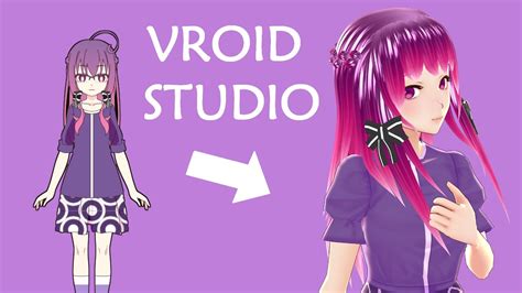 Vroid Studio Original Character Speed Sculpt Youtube