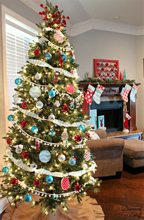 Affordable and search from millions of royalty free images, photos and vectors. Aqua and Red Christmas Tree - A Diamond in the Stuff