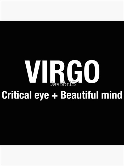 Zodiac Sign Virgo Poster By Jasbbr15 Redbubble