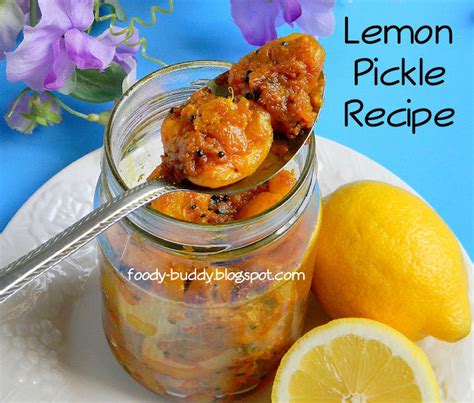 Lemon Pickle Recipe South Indian Style Foodybuddy