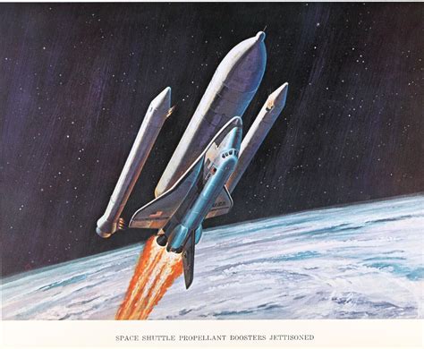 This Concept Art From The Shuttle Programs Early Days Is Gorgeous