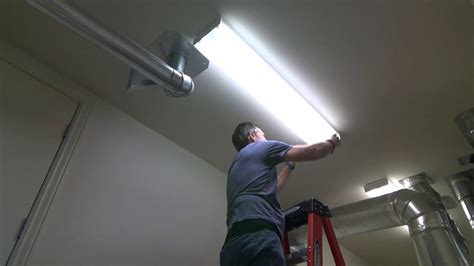 How To Remove Overhead Fluorescent Light Fixture Shelly Lighting