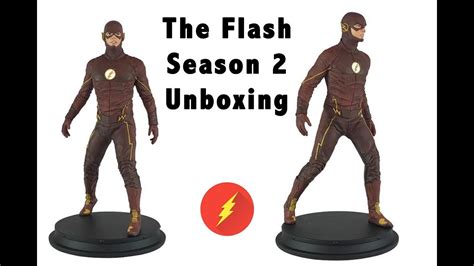 Icon Heroes The Flash Season 2 Collectible Paperweight Unboxing Youtube