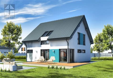 Zobacz nowoczesne domy drewniane, szkieletowe i prefabrykowane. Point 140.17 | DAN-WOOD Bayreuth