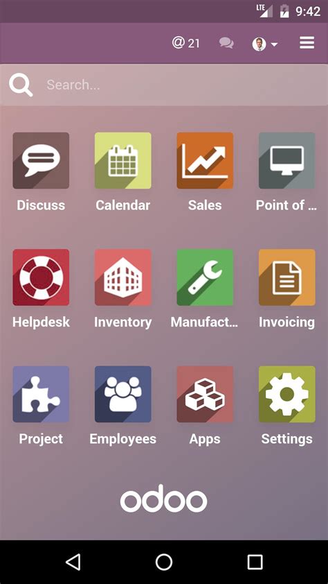 Odoo integrates crm, sales, project management, manufacturing, inventory management, accounting, hr management, marketing activities, customer support tools and other business applications into a single software solution. Odoo for Android - APK Download