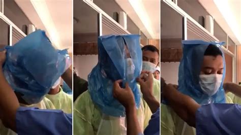 Viral Tenaga Medis Di Malaysia Terpaksa Pakai Kantong Plastik Pengganti