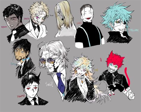 Monster Mafia Ocs Doodle Character Art Illustration Character