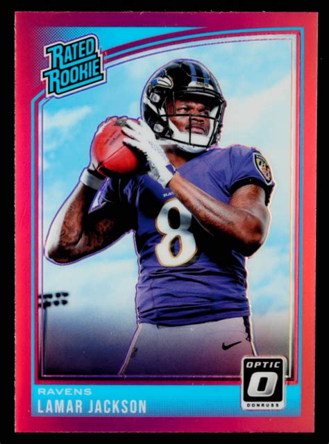 First and foremost, we are in zero coverage, so i have my man. Lamar Jackson 2018 Donruss Optic Pink #167 Rated Rookie | Pristine Auction