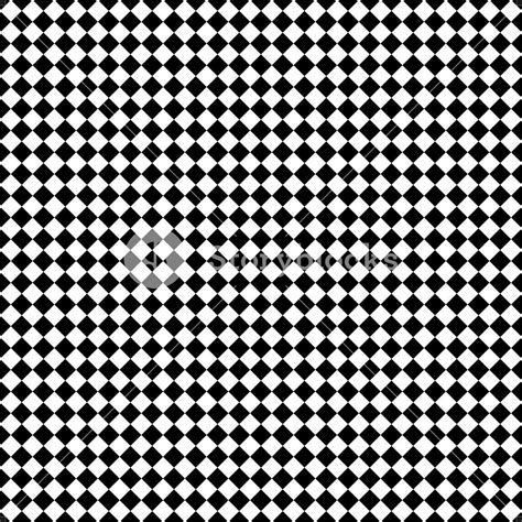 Monochrome Black And White Diagonal Checkerboard Pattern Royalty Free