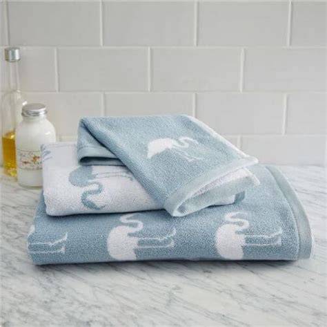 Handpicked local products · buy now, pick up in store Flamingo bathroom towels at West Elm - Retro Renovation