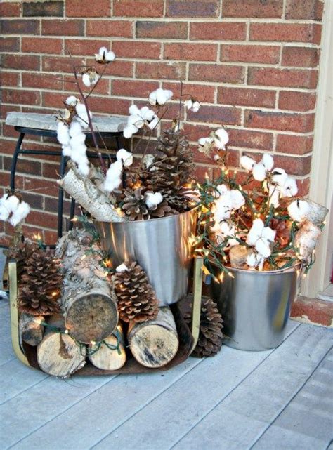 20 Outdoor Winter Decorating Ideas Pimphomee