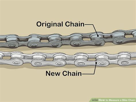 Don't take the same length. 3 Ways to Measure a Bike Chain - wikiHow