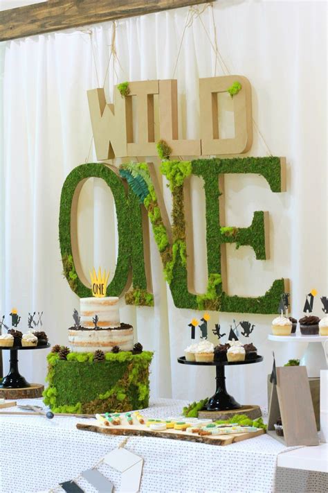 Wild One Party Table Let The Wild Rumpus Start Wild One Party Ideas