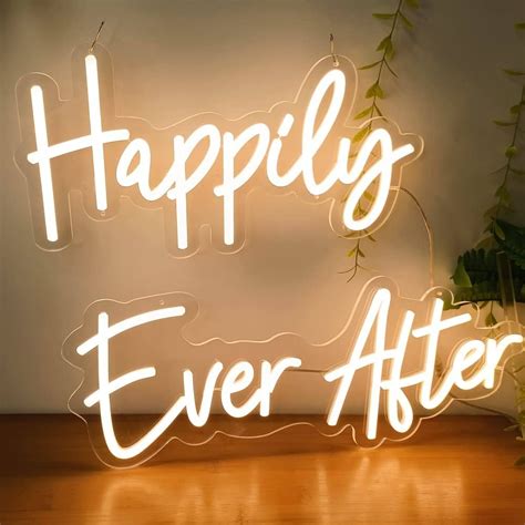 Happily Ever After Neon Sign Custom Neon Signs Banner Online Sydney