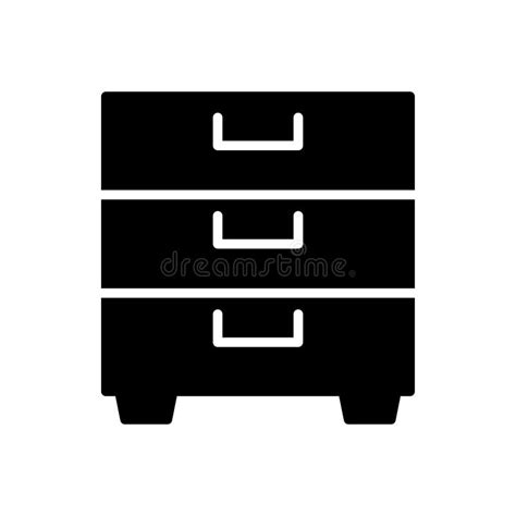 Filing Cabinets Silhouette Stock Illustrations 44 Filing Cabinets