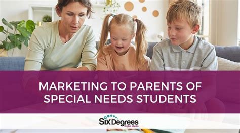 Marketing To Parents Of Special Needs Students